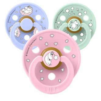 Bibs X Moomin Colour, Str. 2 (6+ Mdr.), Rund - Latex