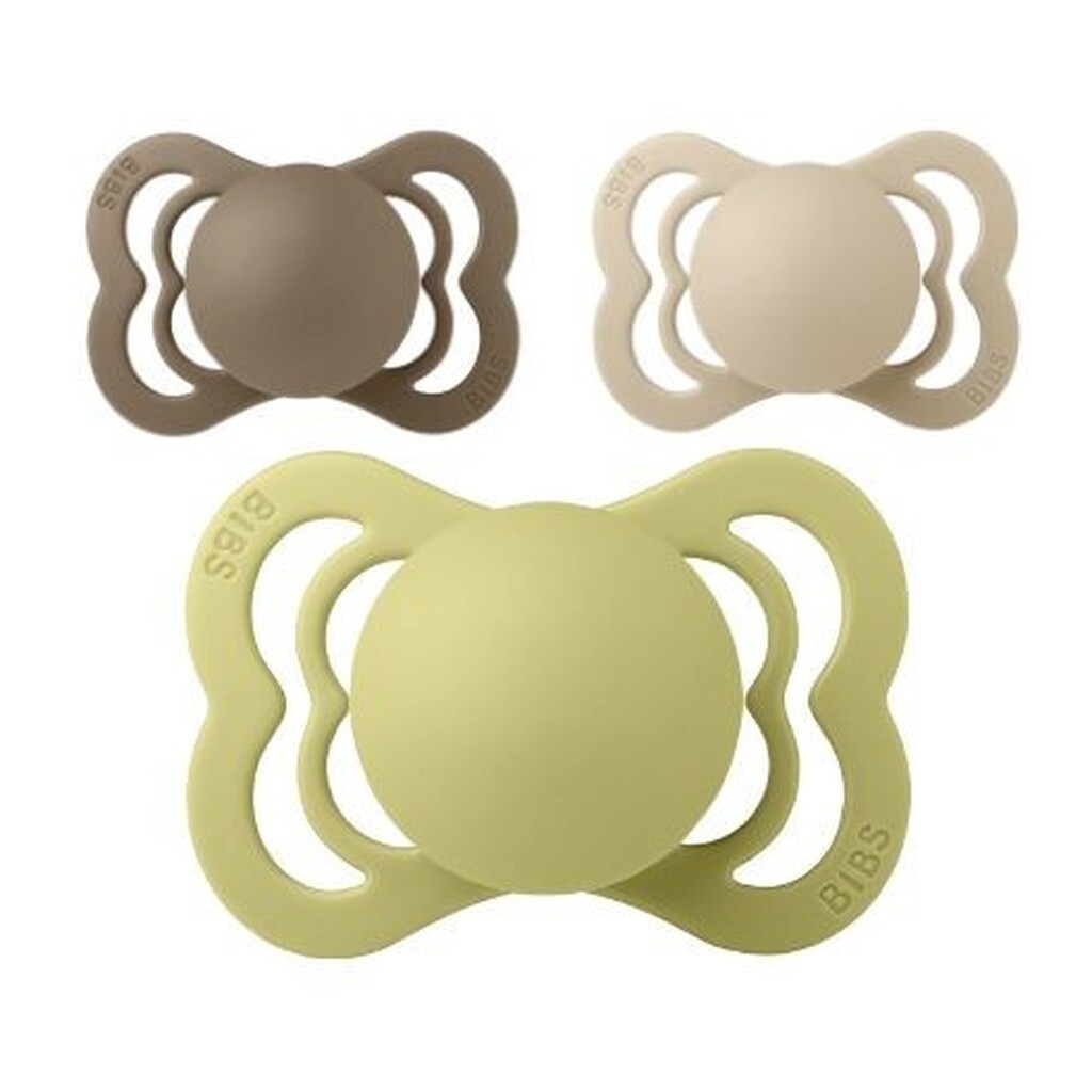 Bibs Supreme, Str. 1 (0-6 Mdr.) ,  Symmetrisk - Latex