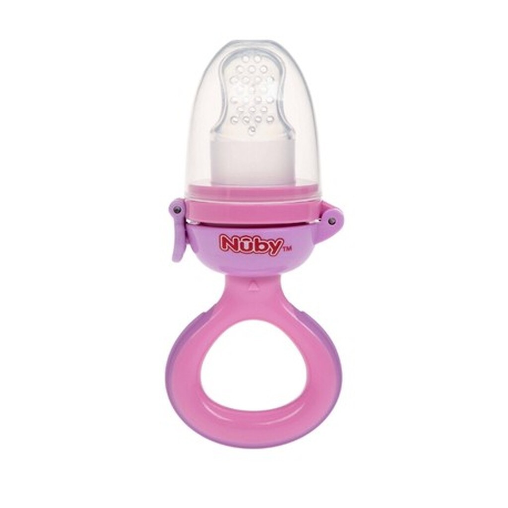 Nüby, Silikone Nipple Til Madning, 6 Mdr., Pink