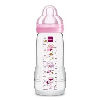 Mam,  Easy Active Baby Bottle, 330 Ml., Pink