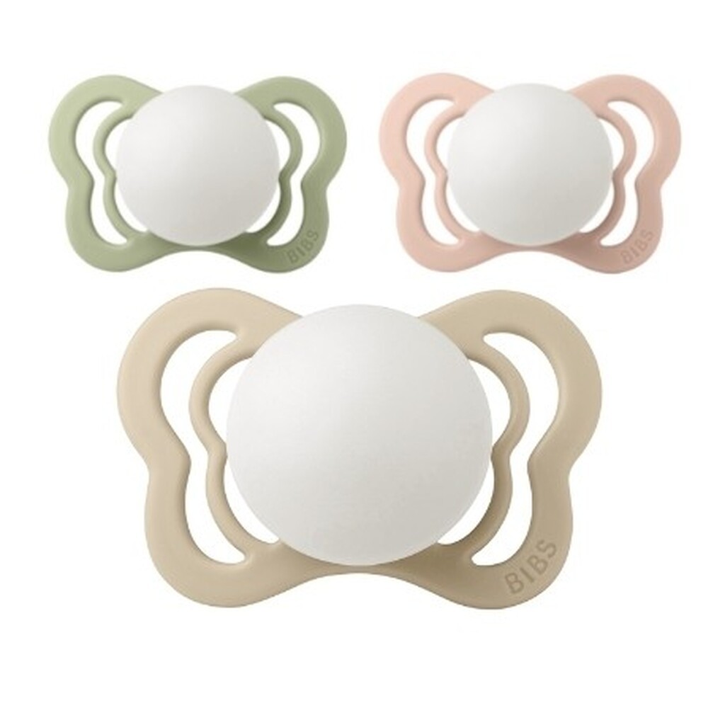 Bibs Couture Night Glow,  Str. 1 (0-6 Mdr.),  Anatomisk - Latex,