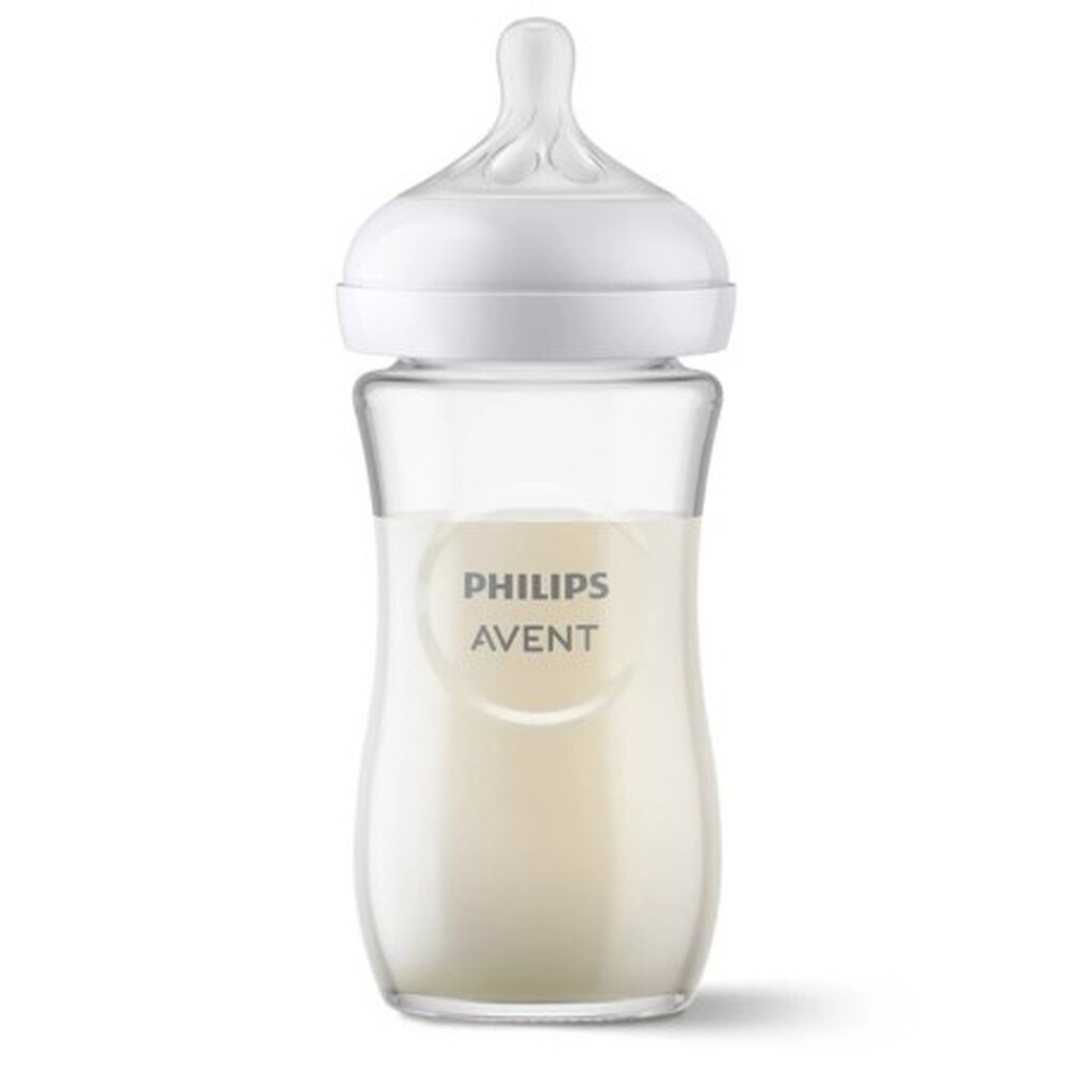 Philips Avent, Natural Response Glasflaske, 240 Ml