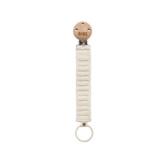 Bibs Paci Braid,  Suttesnor, Ivory