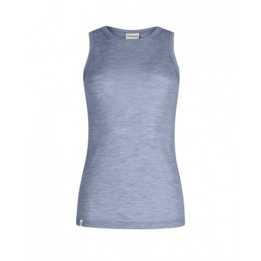 Tank Top Til Dame I 100% Merino Uld, 1x1 Rib