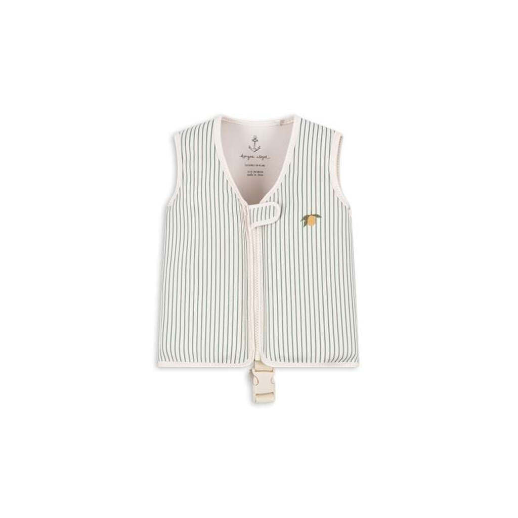 Konges Sløjd Ellis Neopren Badevest - Tea Stripe
