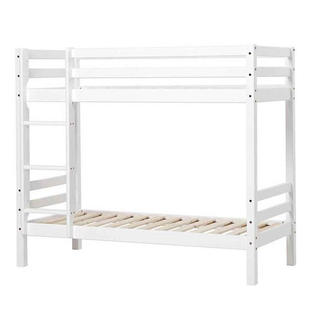 Hoppekids ECO Dream - Køjeseng - 150 cm. - Ikke Delbar - Flere Størrelser - Hvid