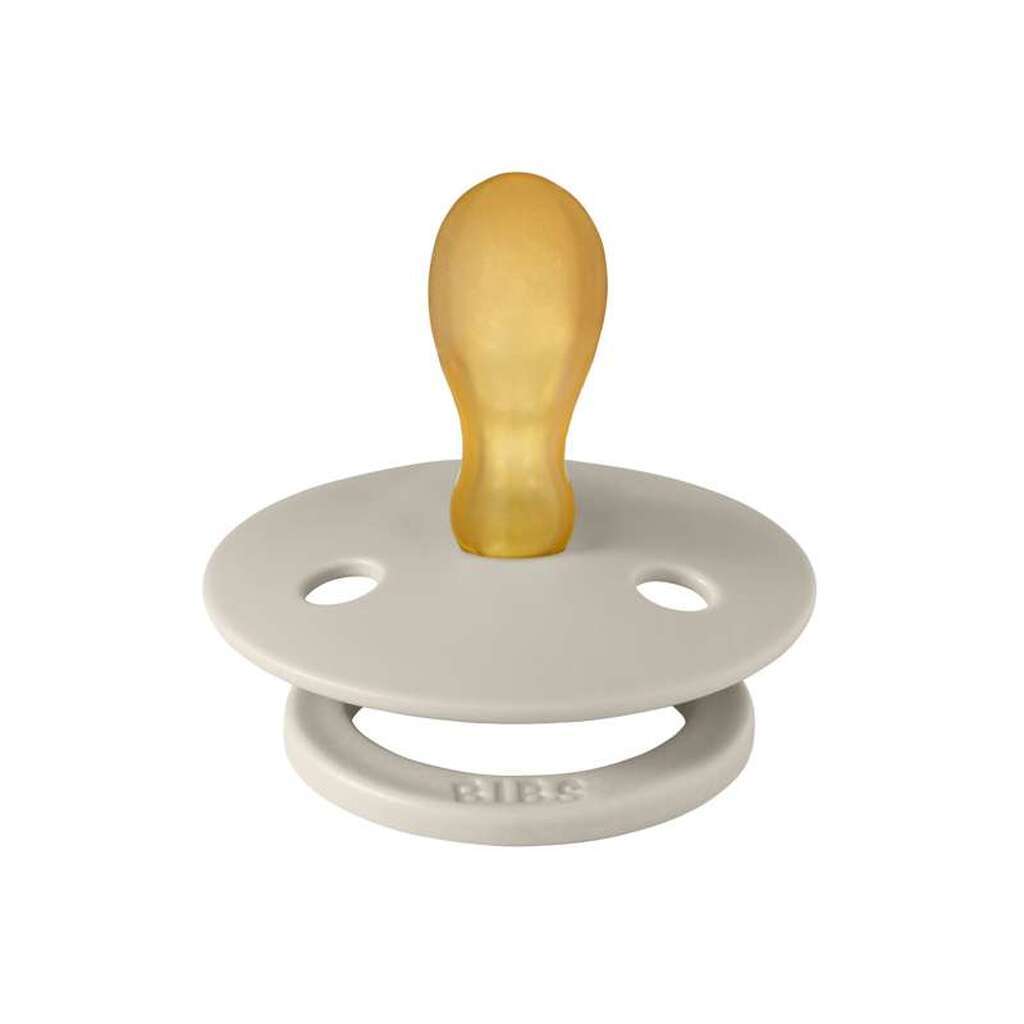 BIBS Symmetrisk Colour Sut - Str. 2 - Naturgummi - Sand