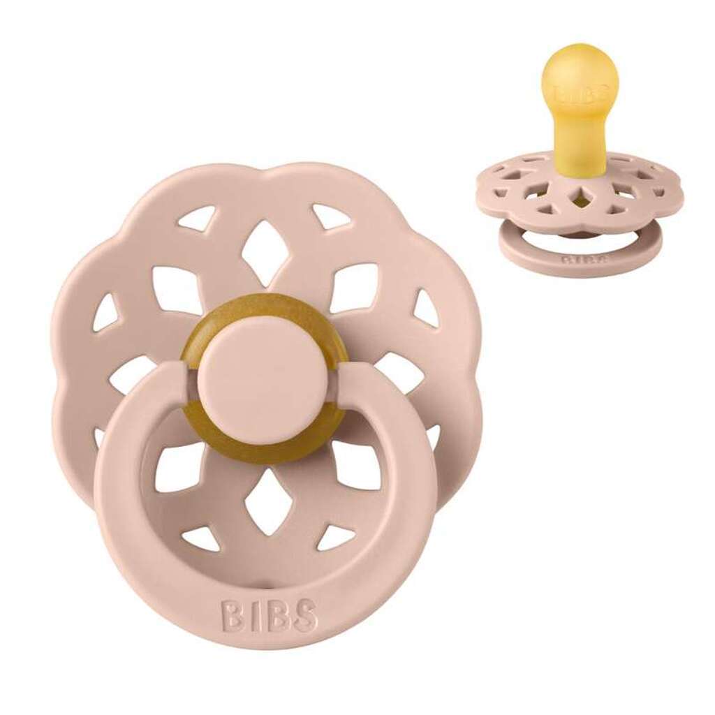 BIBS Rund Boheme Sut - Str. 1 - Naturgummi - Blush
