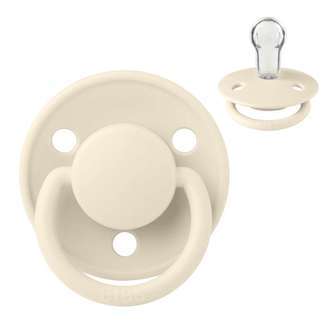 BIBS Rund De Lux Sut - Onesize - Silikone - Ivory