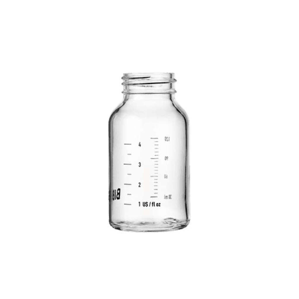 BIBS Bottle - Tilbehør - Lille Sutteflaske - Glas - 120ml