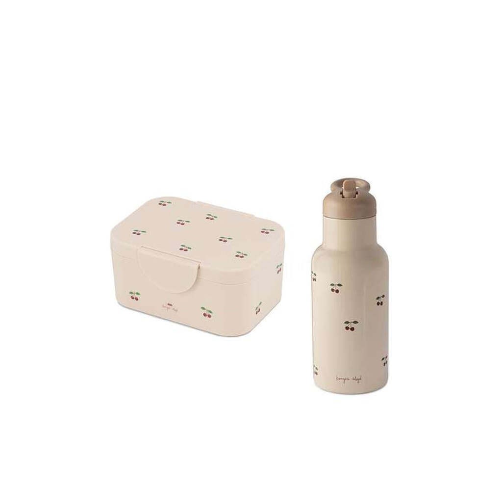 Konges Sløjd Madkasse og Drikkedunk - Cherry Blush