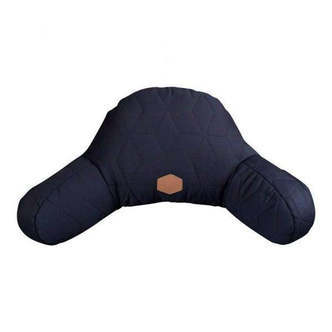 Filibabba Barnevognspude - Soft Quilt - Mørk Blå