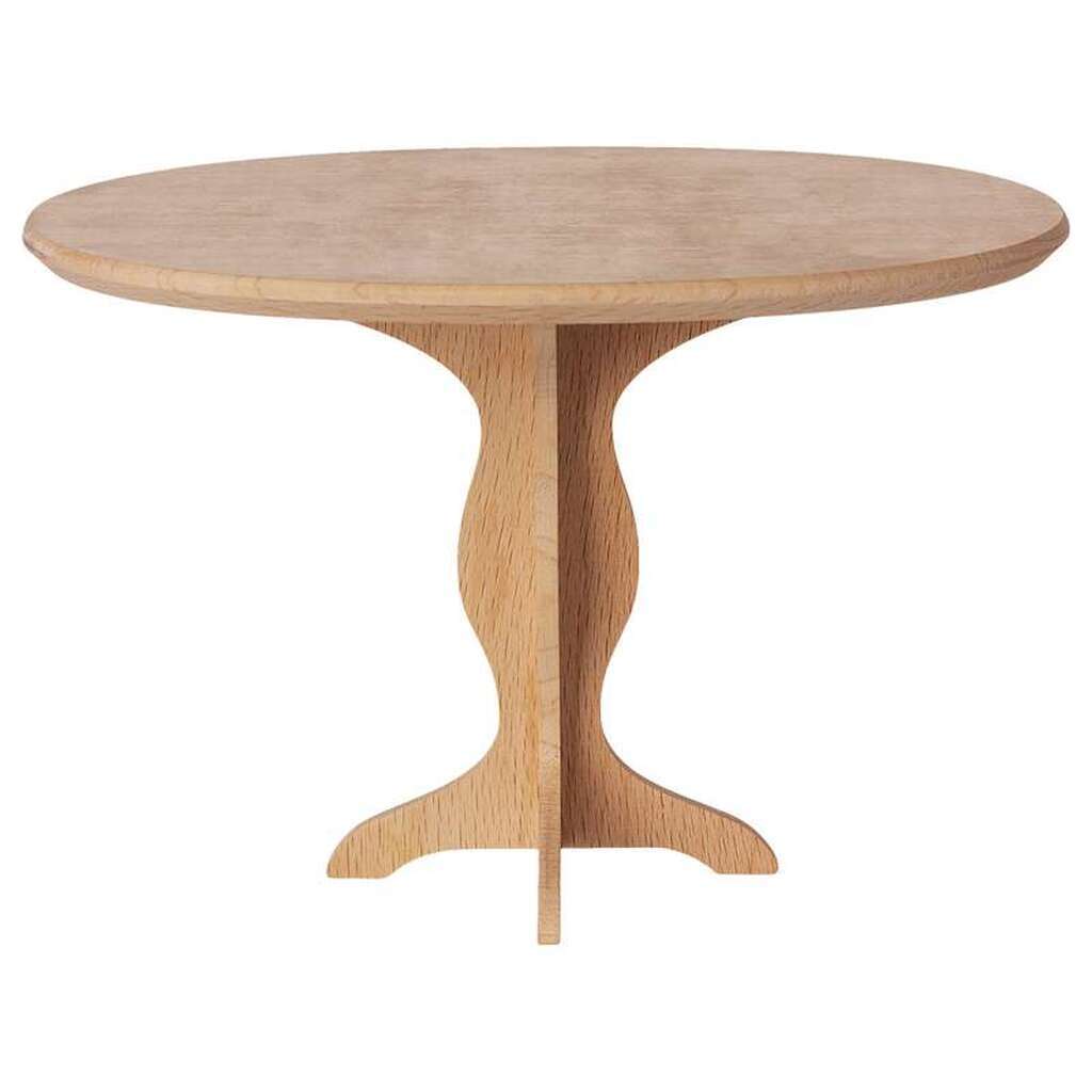 Maileg Ovalt Bord - Miniature - Natur