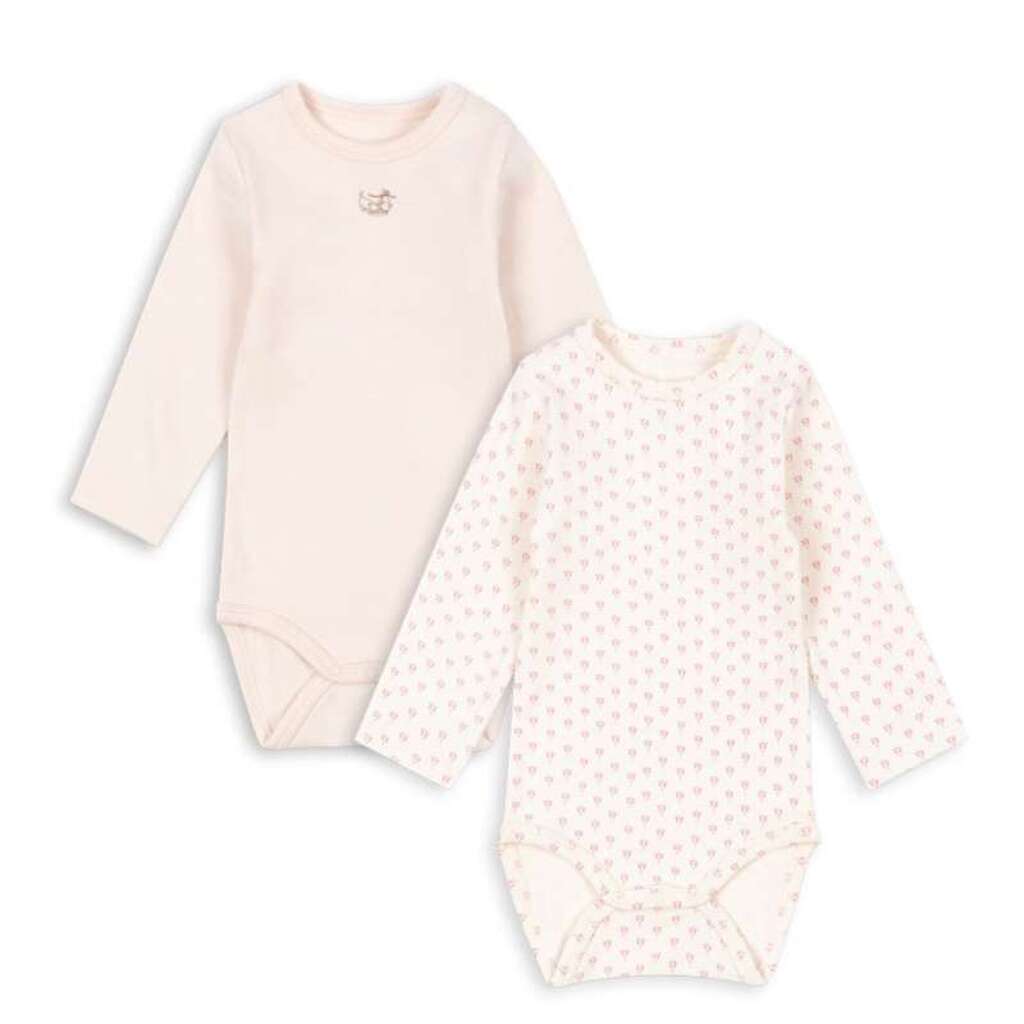 Fanga Fontana Bello Body - Langærmet - 2-pak - OCS - Blush Mix