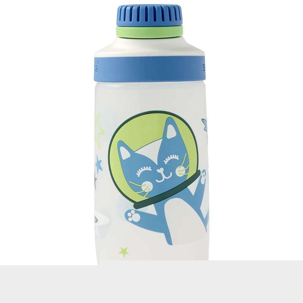 Sistema Easy Flow Bottle - Drikkedunk - Kids - 500ml - Space Kitty/White