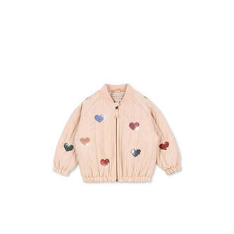 Konges Sløjd Juno Sequin Bomberjakke - Cameo Rose