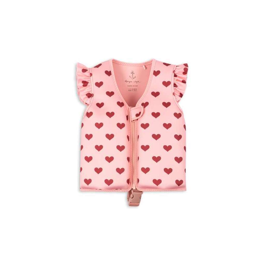 Konges Sløjd Avery Neopren Badevest - Amour Pink