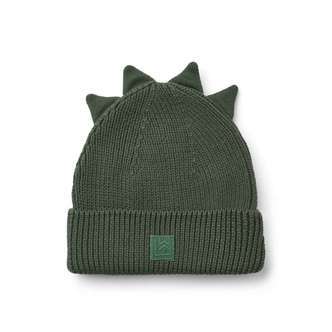 Liewood Gina Dino Beanie - Hunter Green