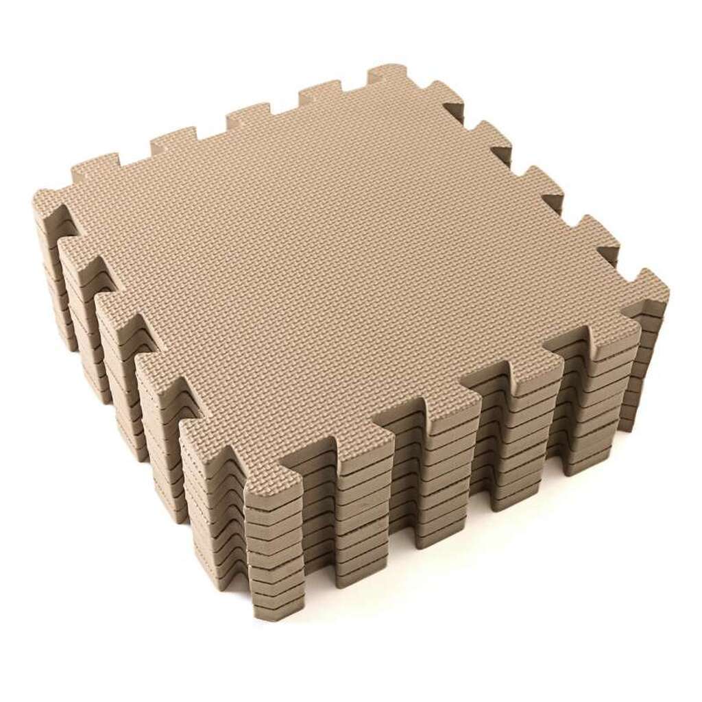 Kid'oh Skumlegegulv - 9 brikker - Nougat