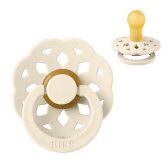 BIBS Rund Boheme Sut - Str. 1 - Naturgummi - Ivory