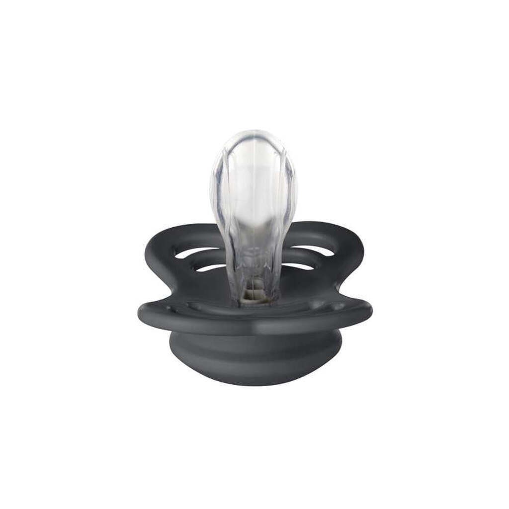 BIBS Symmetrisk Supreme Sut - Str. 1 - Silikone - Iron