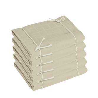 Oh'Naturel Økologiske Stofbleer - 5-pak - Sand