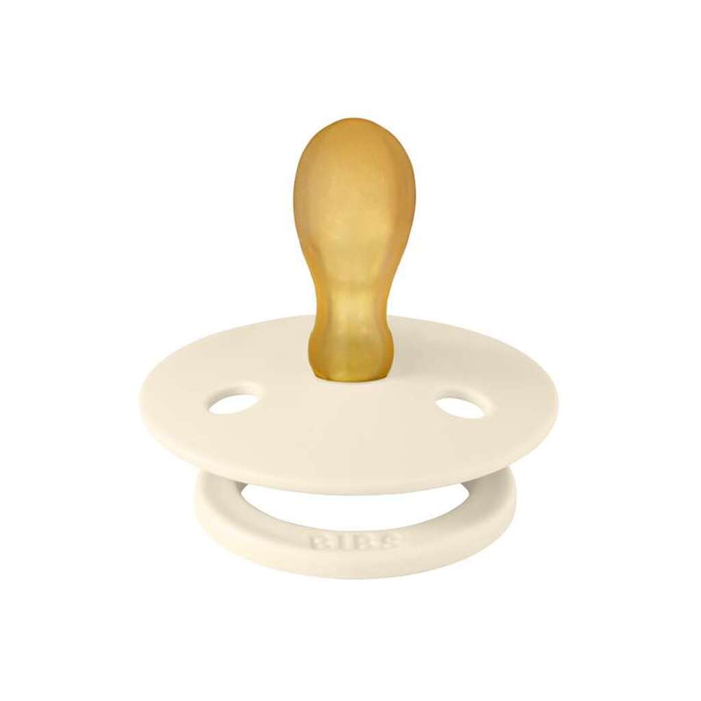 BIBS Symmetrisk Colour Sut - Str. 2 - Naturgummi - Ivory