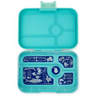 Yumbox Madkasse - Tapas XL - 5 rum - Antibes Blue/Bon Appetit