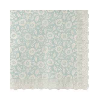 Maileg Serviet - Blomster - Mint