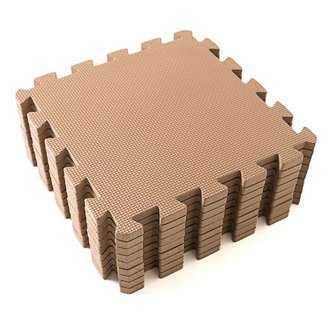 Kid'oh Skumlegegulv - 9 brikker - Caramel