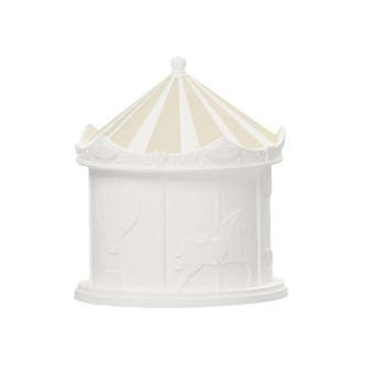 Cam Cam Copenhagen Natlampe - Carousel/Råhvid