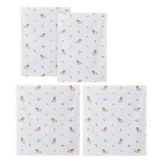 Hoppekids Forhæng til Mellemhøj Seng - MERMAID - Flere Størrelser