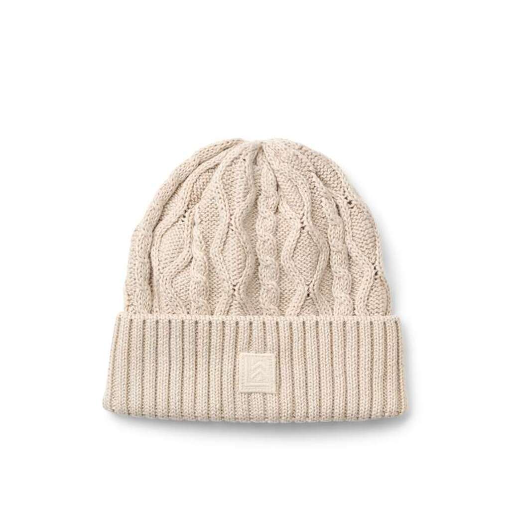 Liewood Ezra Beanie w. Cables - Sandy