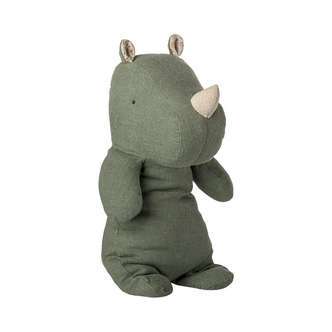 Maileg Safari Friends - Næsehorn - Medium - Salviegrøn