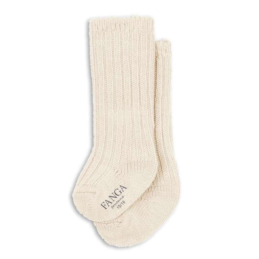 Fanga Fontana Lana - Sokker - Tykke - Strik - Off White Melange