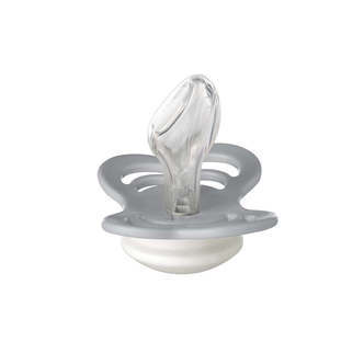 BIBS Anatomisk Couture Sut - Str. 2 - Silikone - GLOW - Cloud