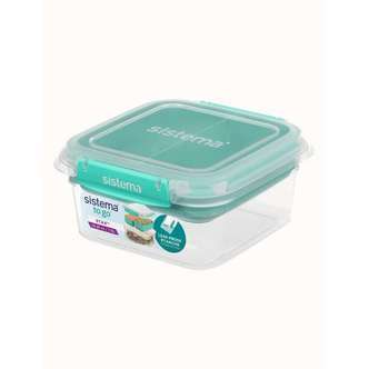 Sistema Square Stax To Go - 1.15L - Minty Teal
