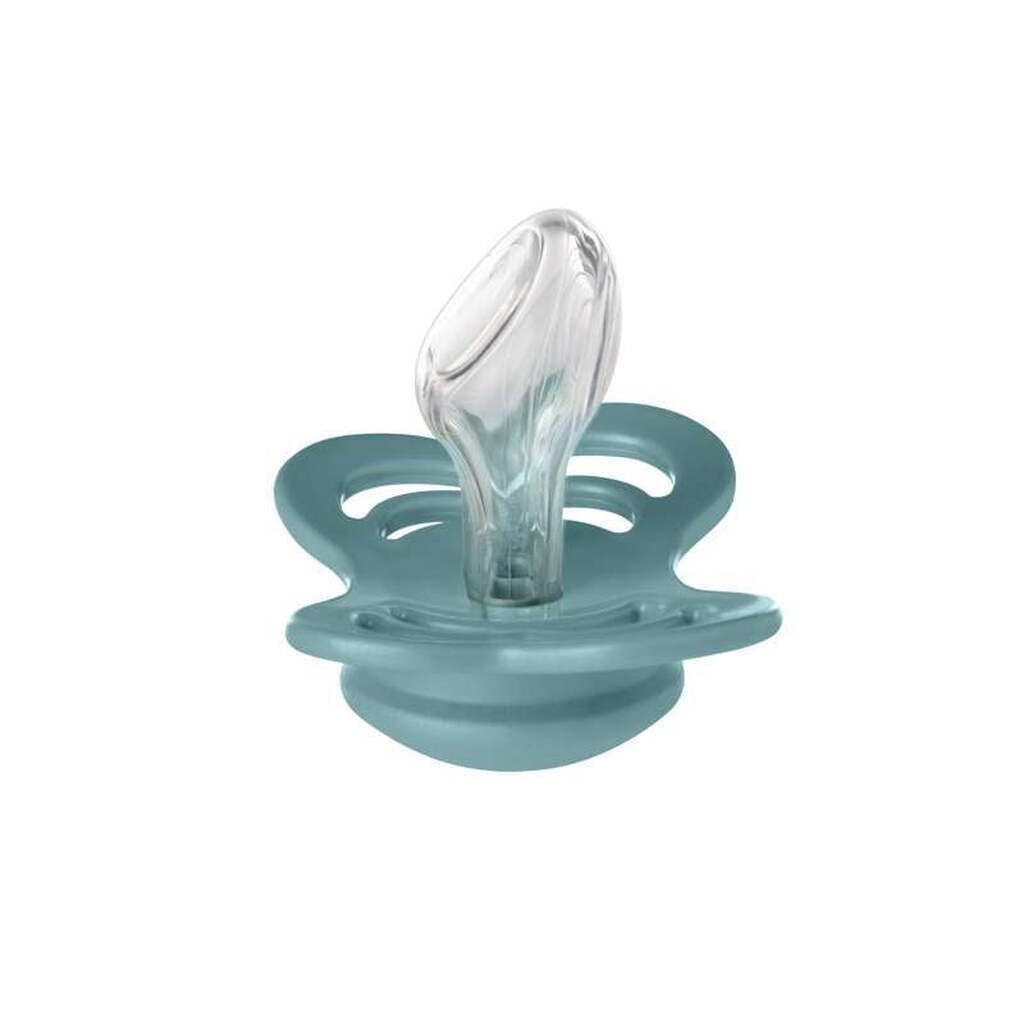 BIBS Anatomisk Couture Sut - Str. 2 - Silikone - Island Sea