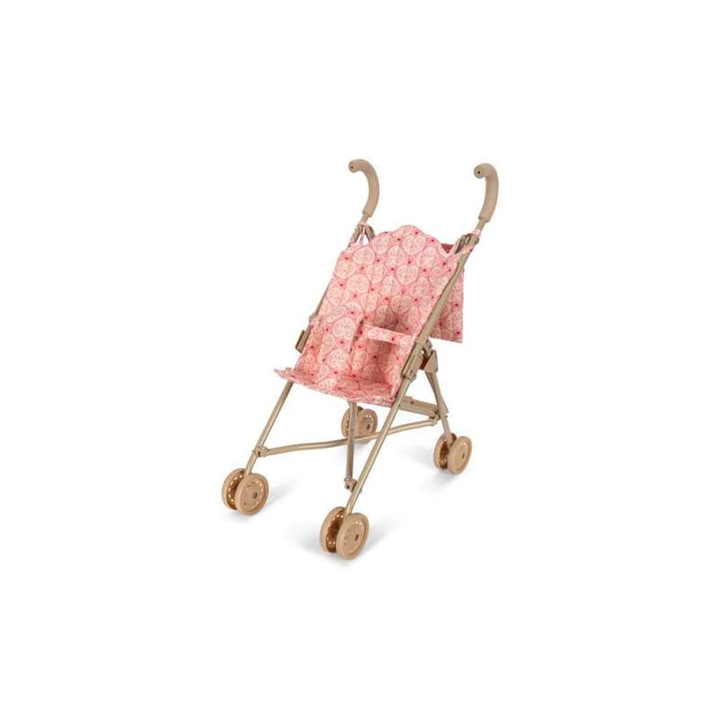 Konges Sløjd Dukke Klapvogn - Lacy Pink