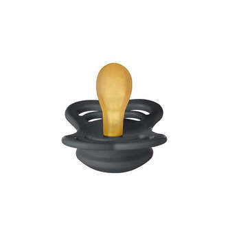 BIBS Symmetrisk Supreme Sut - Str. 1 - Naturgummi - Iron