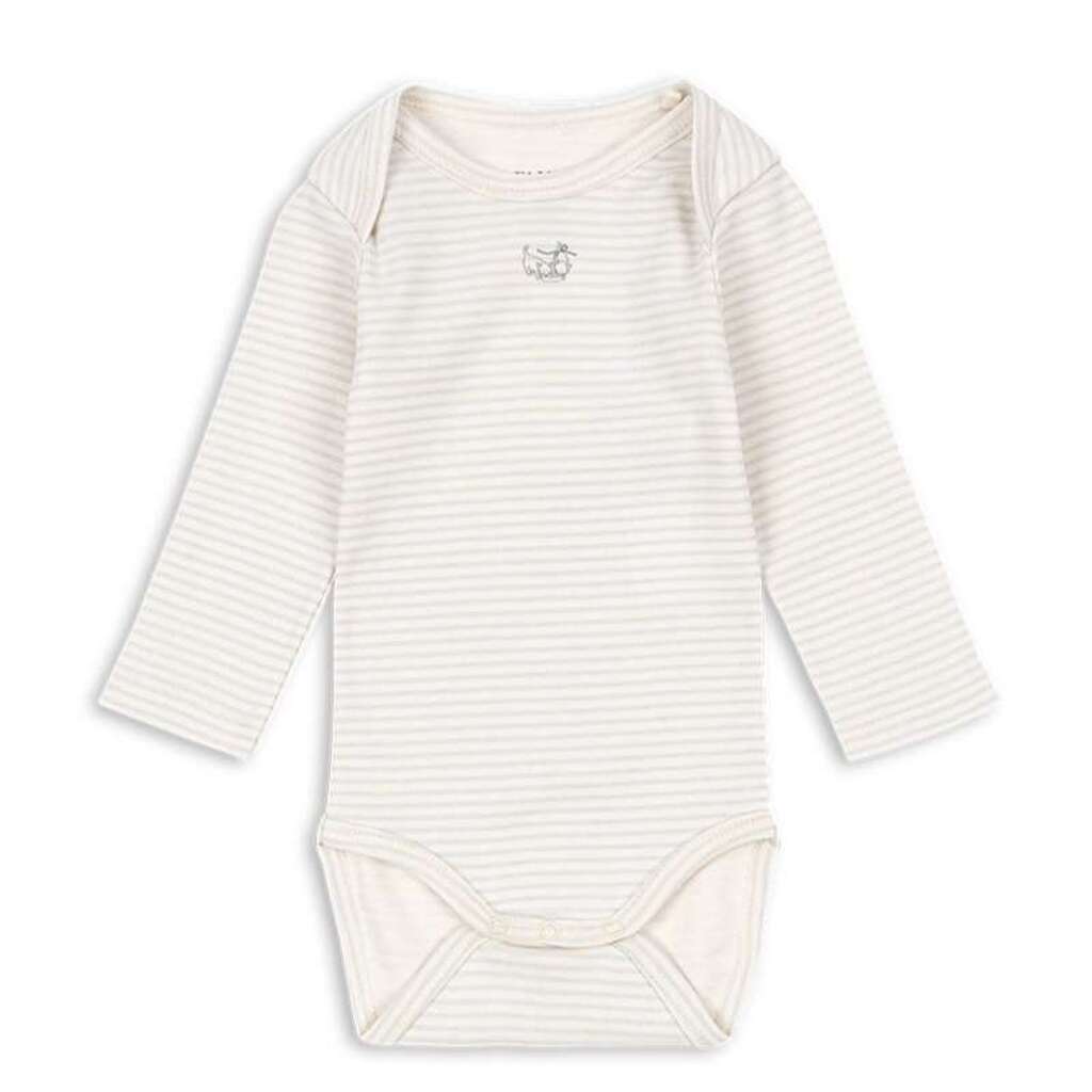 Fanga Fontana Fio Body - Langærmet - Stripe - OCS - Tea Stripe Gray Dawn