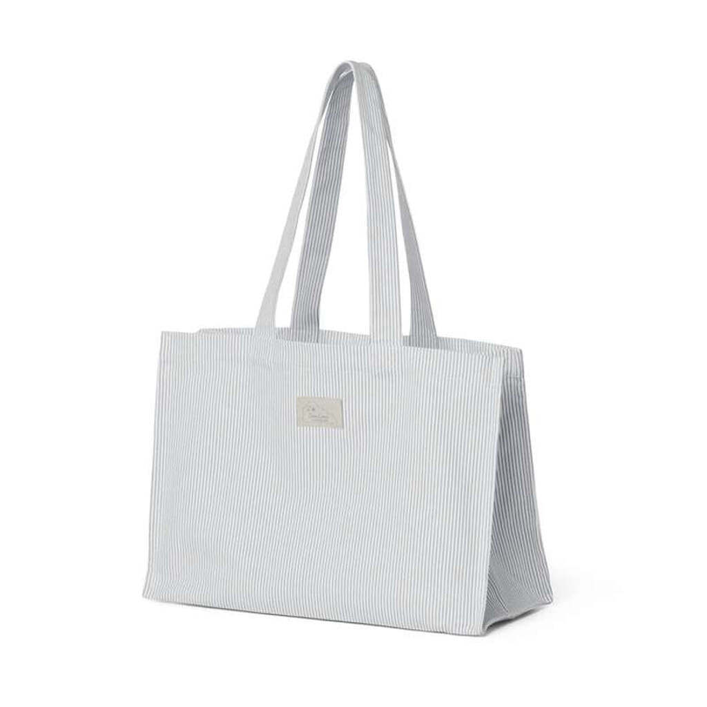 Cam Cam Copenhagen Kanvas Tote Bag - GOTS - Classic Stripes Blue