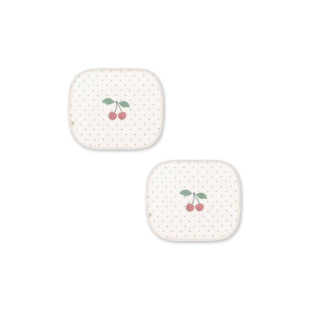 Konges Sløjd Solskærme til Bilen - 2-pak - Navy Dot