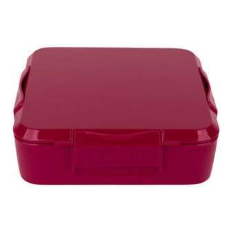MontiiCo Bento Plus Madkasse - Crimson