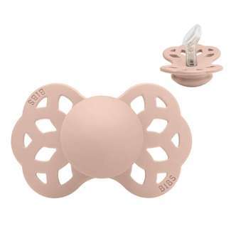 BIBS Anatomisk Infinity Sut - Str. 1 - Silikone - Blush