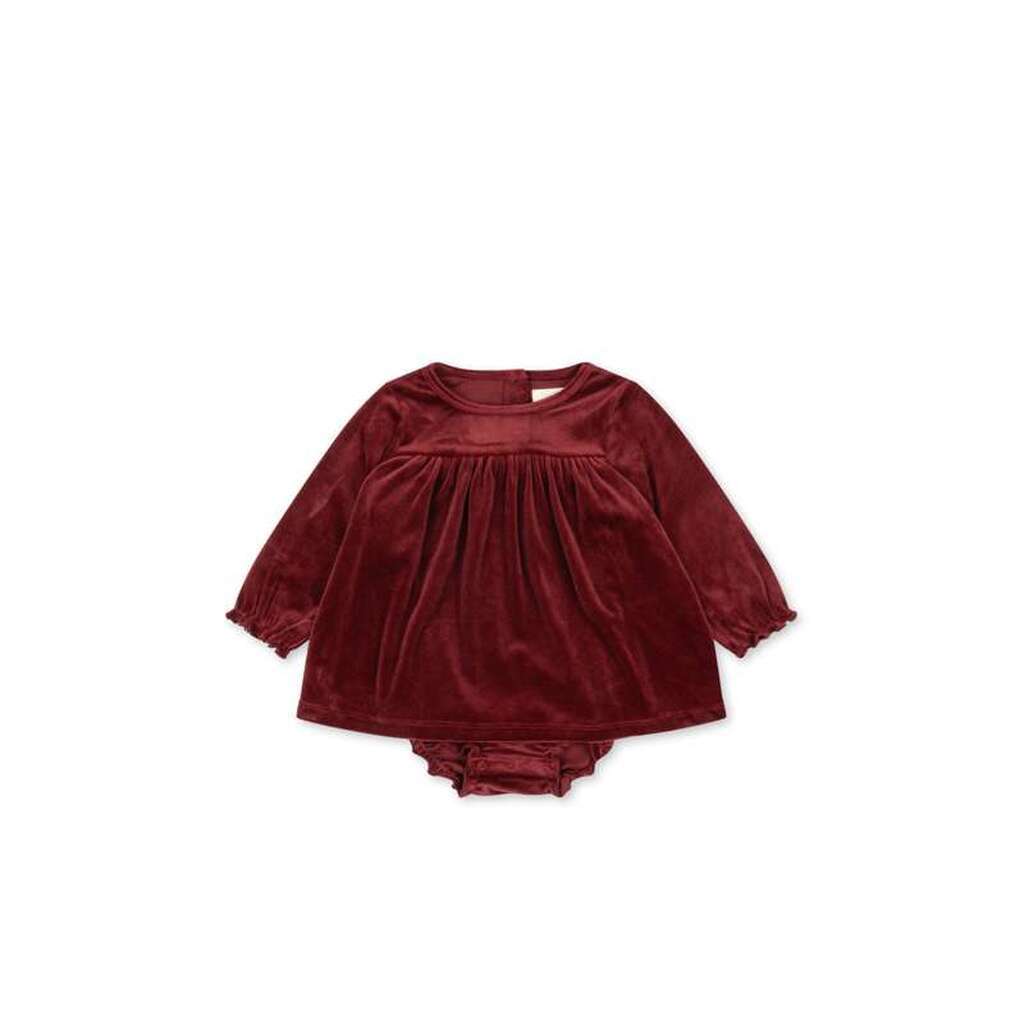 Konges Sløjd Jingle Romper Kjole - GRS - Red Dahlia