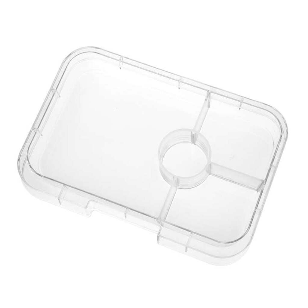 Yumbox Indsatsbakke - Tapas Tray - 4 rum - Transparent
