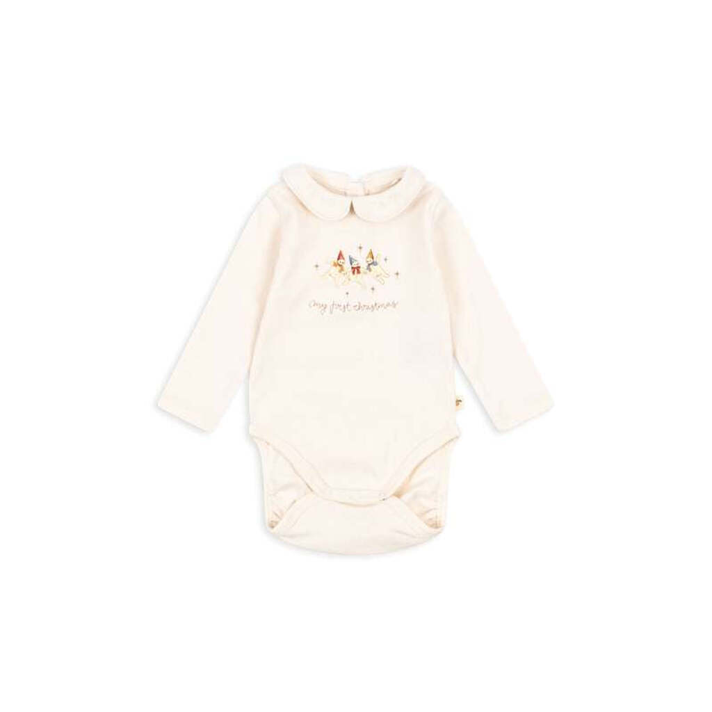 Konges Sløjd My First Christmas Body - GOTS - Antique White