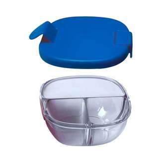 Yumbox Snackbowl - 3 rum - Navy Blue