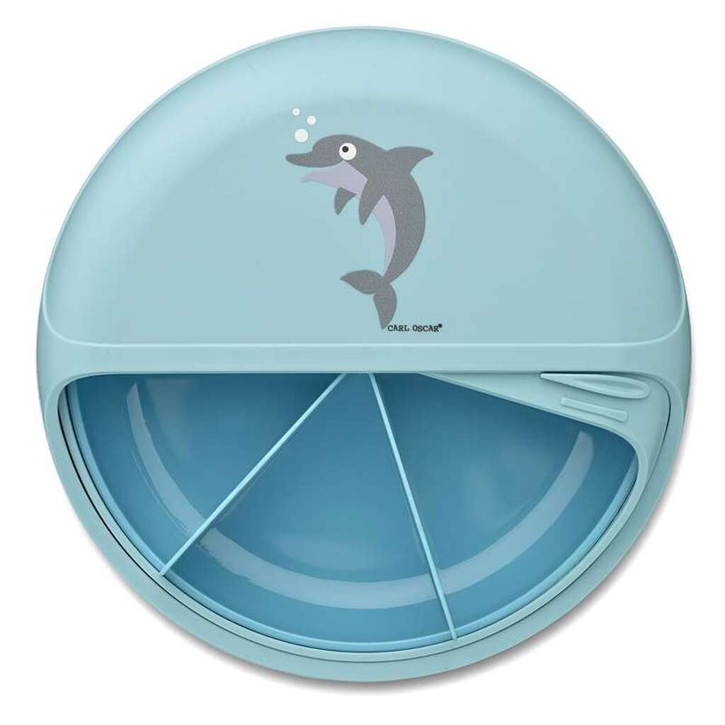 Carl Oscar BentoDISC - Kids - Delfin - Lys Blå